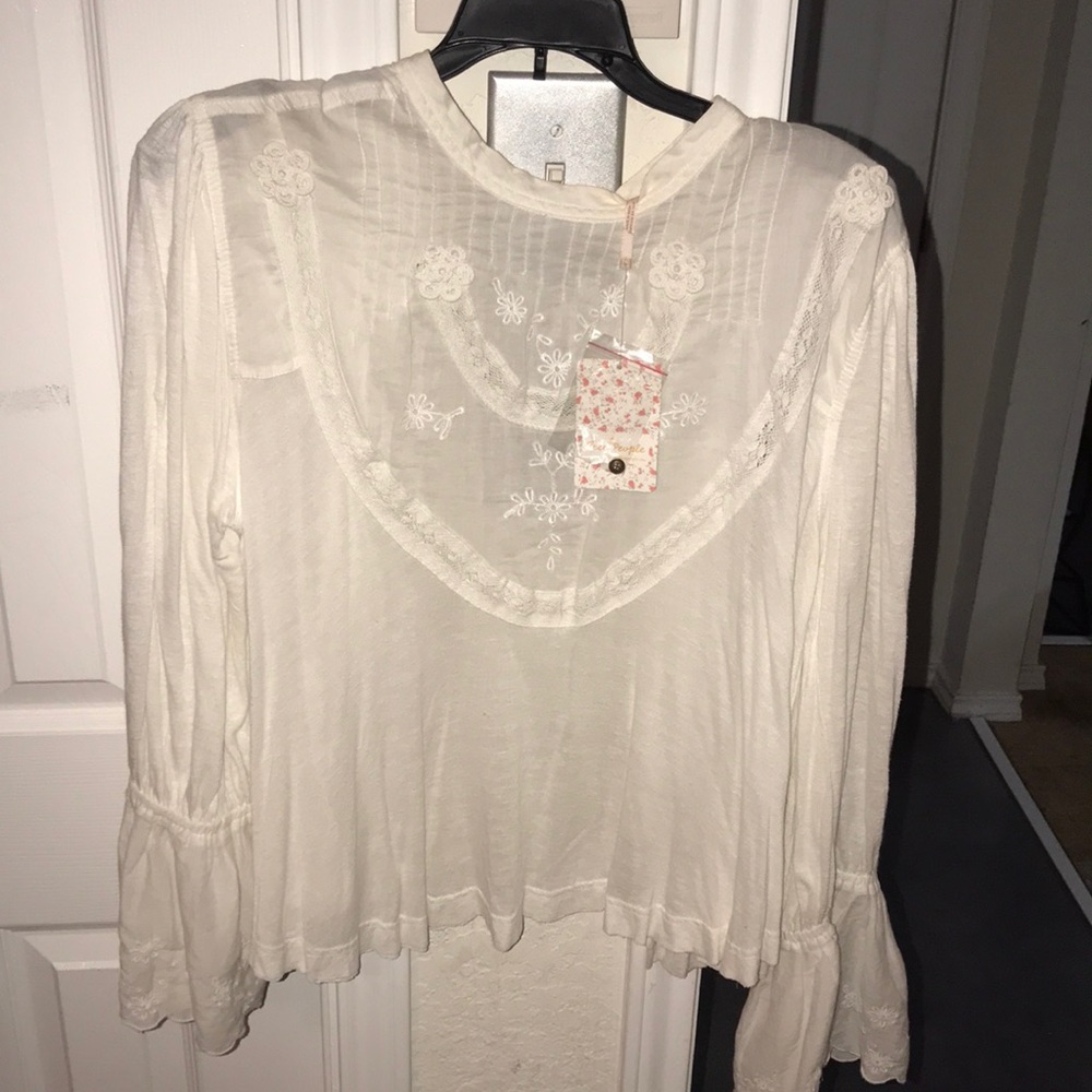 Free people NWT boho top